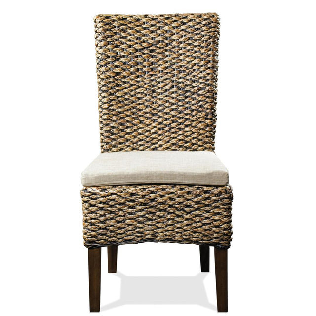 Riverside Furniture Mix-N-Match Chairs - Woven Side Upholstered Chair (Set of 2) - Hazelnut
