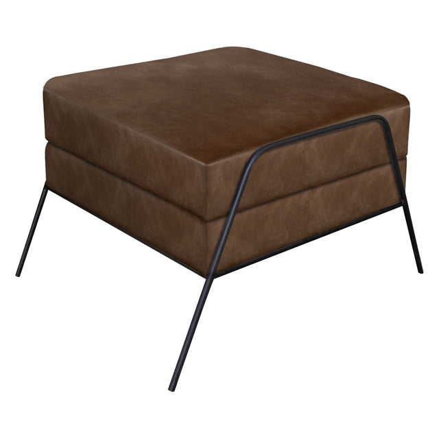 International Furniture Direct Tyne - Comfort Ottoman - Hickory
