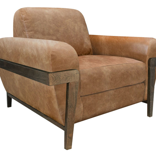 International Furniture Direct Loft Brown - Arm Chair - Cognac