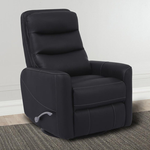 Parker House Hercules - Manual Swivel Glider Recliner - Black