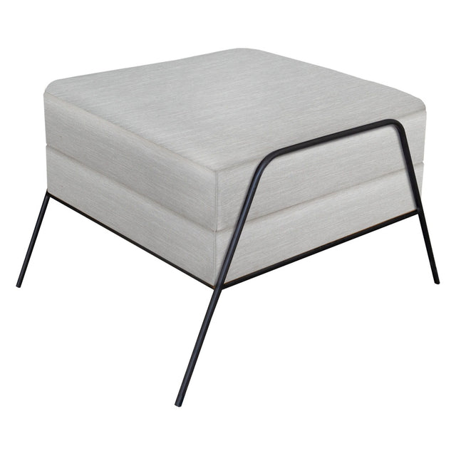 International Furniture Direct Tyne - Ottoman - White