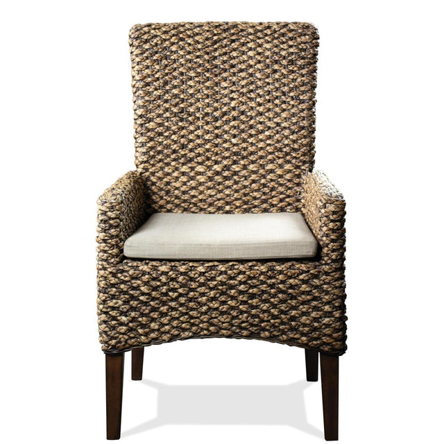 Riverside Furniture Mix-N-Match Chairs - Woven Arm Upholstered Chair (Set of 2) - Hazelnut