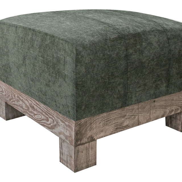 International Furniture Direct Samba - Ottoman - Olive