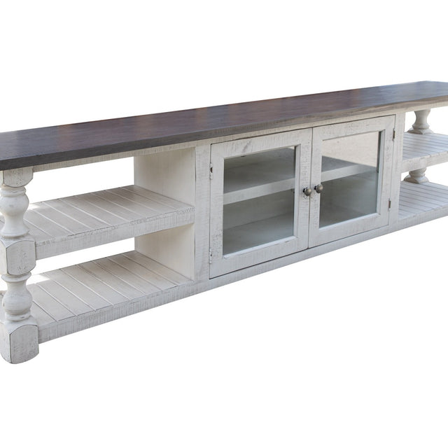 International Furniture Direct Stone - 93" TV STAND