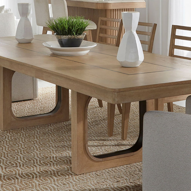 Parker House Escape - 84 In. Extendable Dining Table - Light Brown