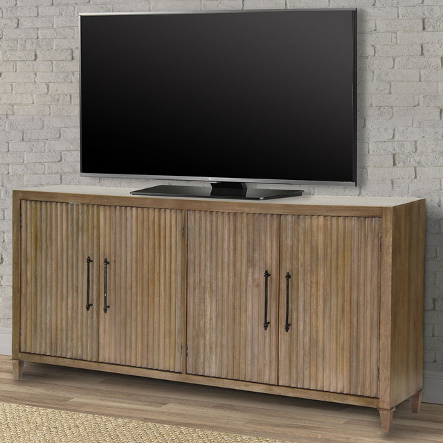 Parker House Crossings Maldives - TV Console (76") - Latte