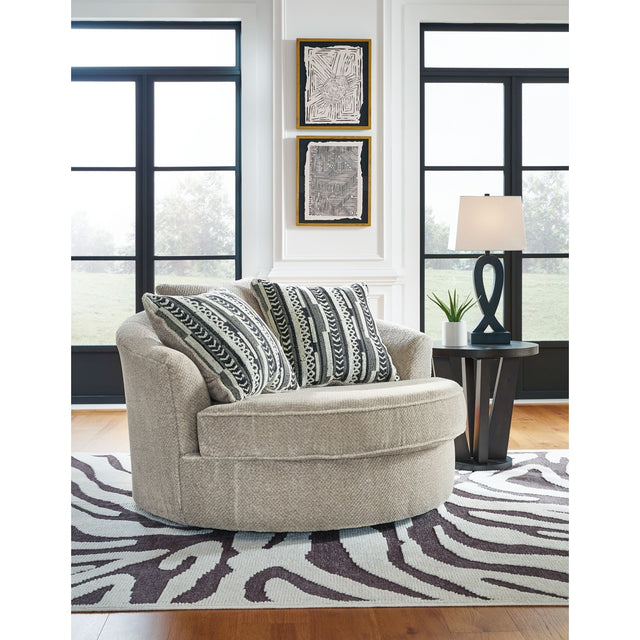 Ashley Calnita Oversized Swivel Accent Chair