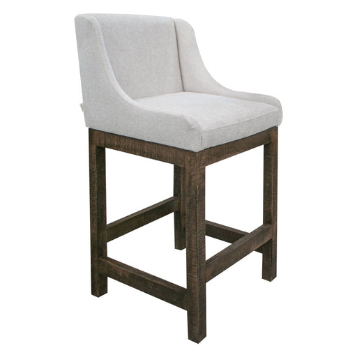 International Furniture Direct Gray - Bar Stool - Beige