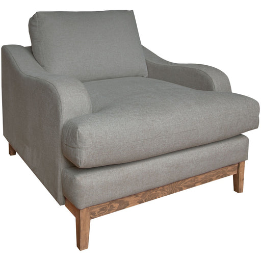 International Furniture Direct Alfa - Arm Chair - Almond Gray