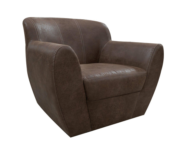 International Furniture Direct Tamesis - Armchair - Chocolate Brown