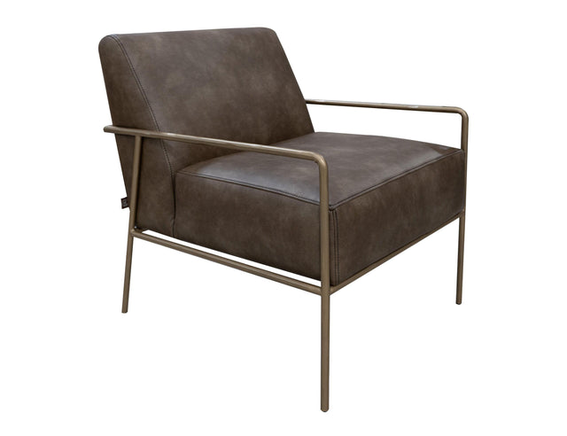 International Furniture Direct Aragon - Armchair - Chocolate Brown
