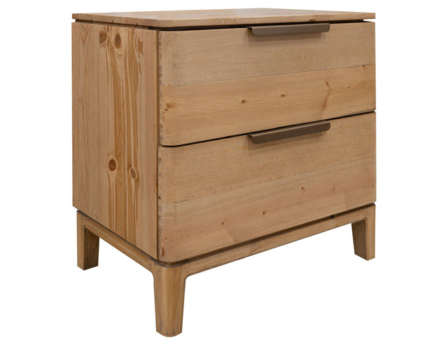International Furniture Direct Santa Rosa - Nightstand - Hazelnut 