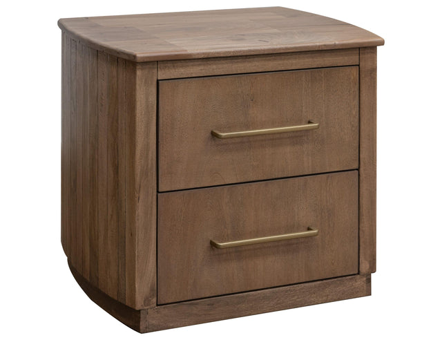 International Furniture Direct Mezquite - Nightstand - Mezquite Brown