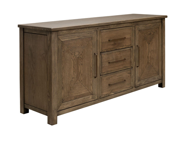 International Furniture Direct Novus Lodge - Buffet - Walnut Brown