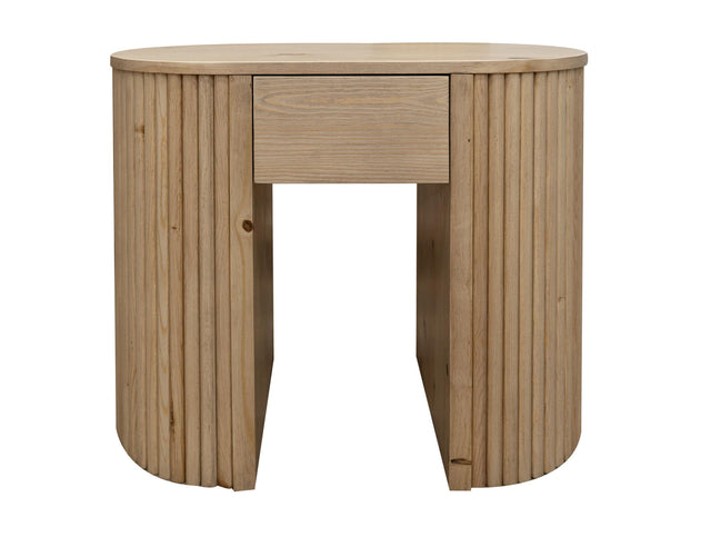International Furniture Direct Giza - End Table - Hazelnut 