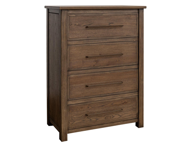 International Furniture Direct Novus Lodge - Chest - Walnut Brown