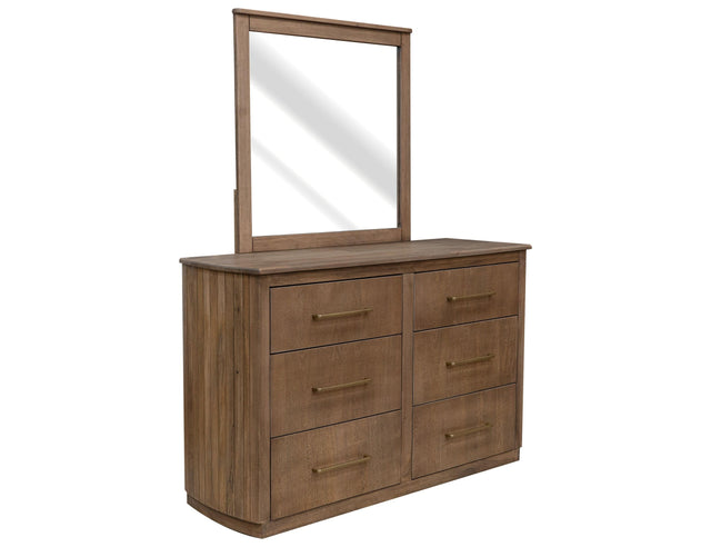 International Furniture Direct Mezquite - Mirror - Mezquite Brown