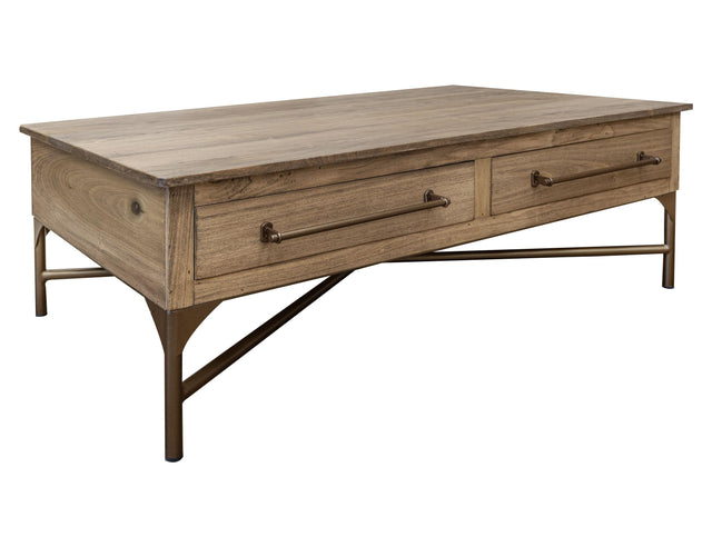 International Furniture Direct Bernabe - Cocktail Table - Sepia Brown