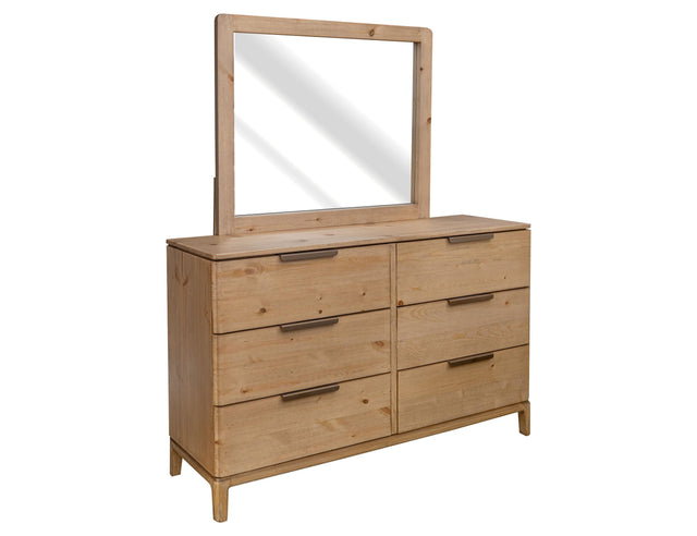 International Furniture Direct Santa Rosa - Dresser - Hazelnut 