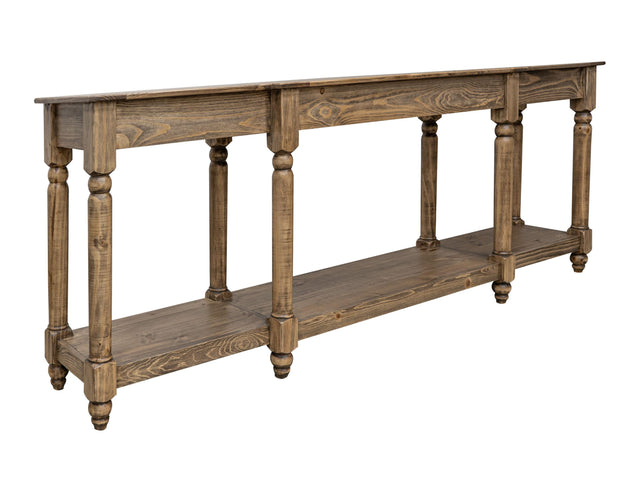 International Furniture Direct Tiffany - Sofa Table - Sepia Brown