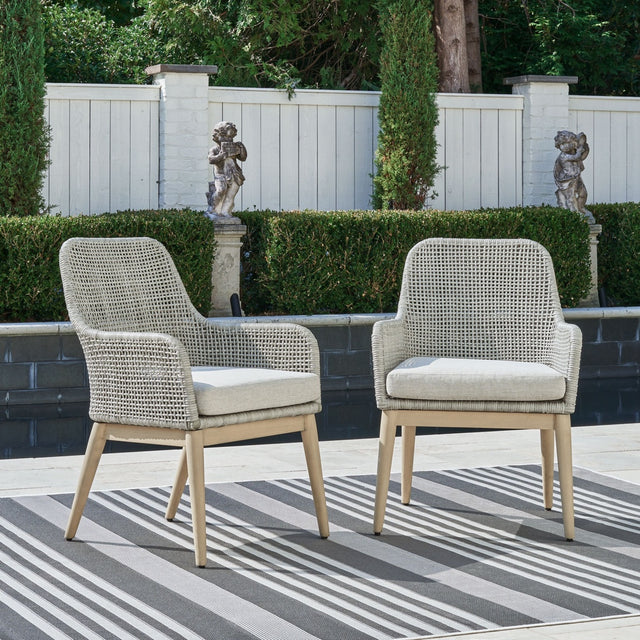 Ashley Seton Creek Arm Chair With Cushion (2/CN)