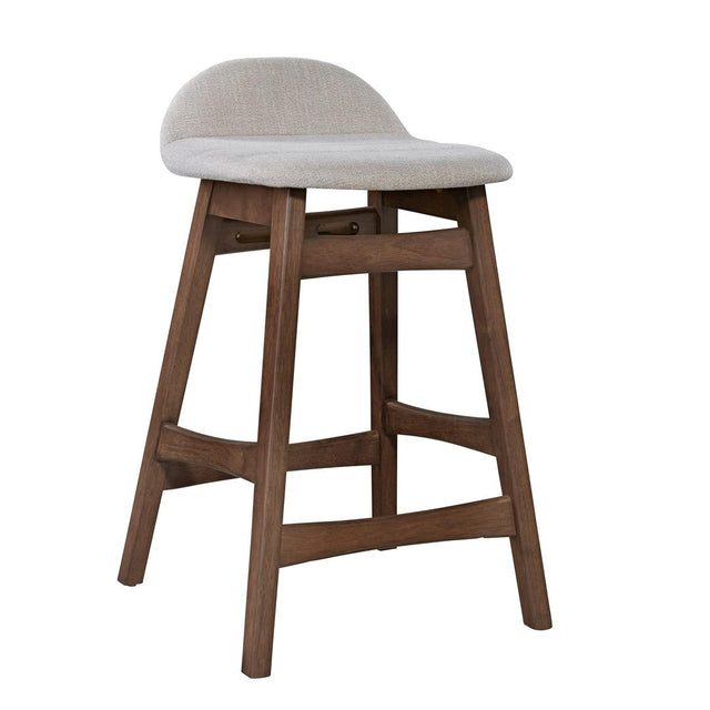 Liberty Space Savers 24 Inch Counter Chair - Light Tan (RTA) - Medium Brown