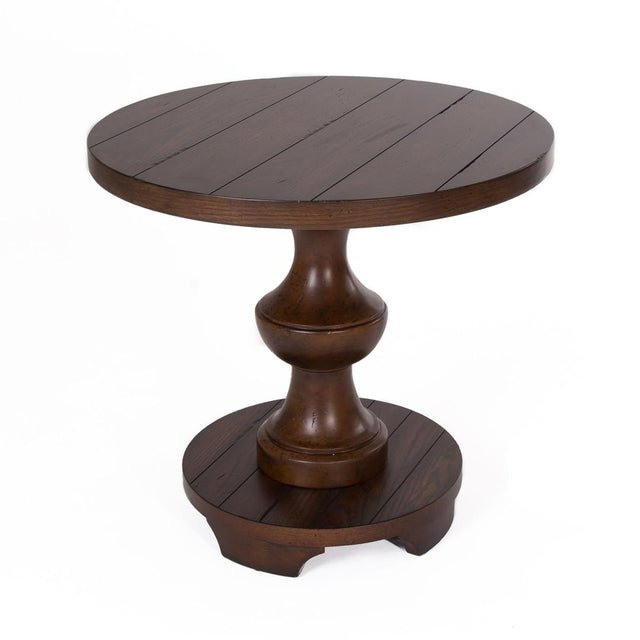 Liberty Sedona End Table - Dark Brown