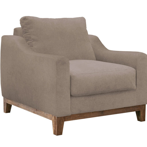 International Furniture Direct Olivo - Arm Chair - Light Brown