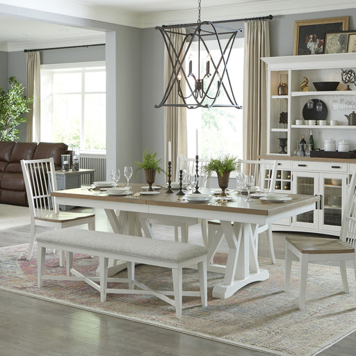 Parker House Americana Modern Dining - Trestle Dining Table - Cotton