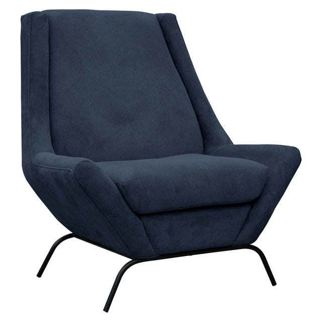 International Furniture Direct Tyne - Arm Chair - Dark Blue